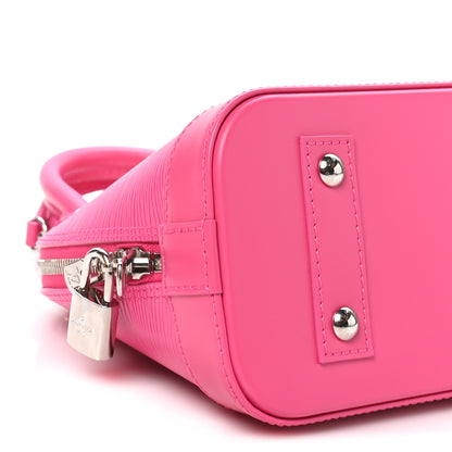 Louis Vuitton Epi Alma BB Rose Miami 8 of 10