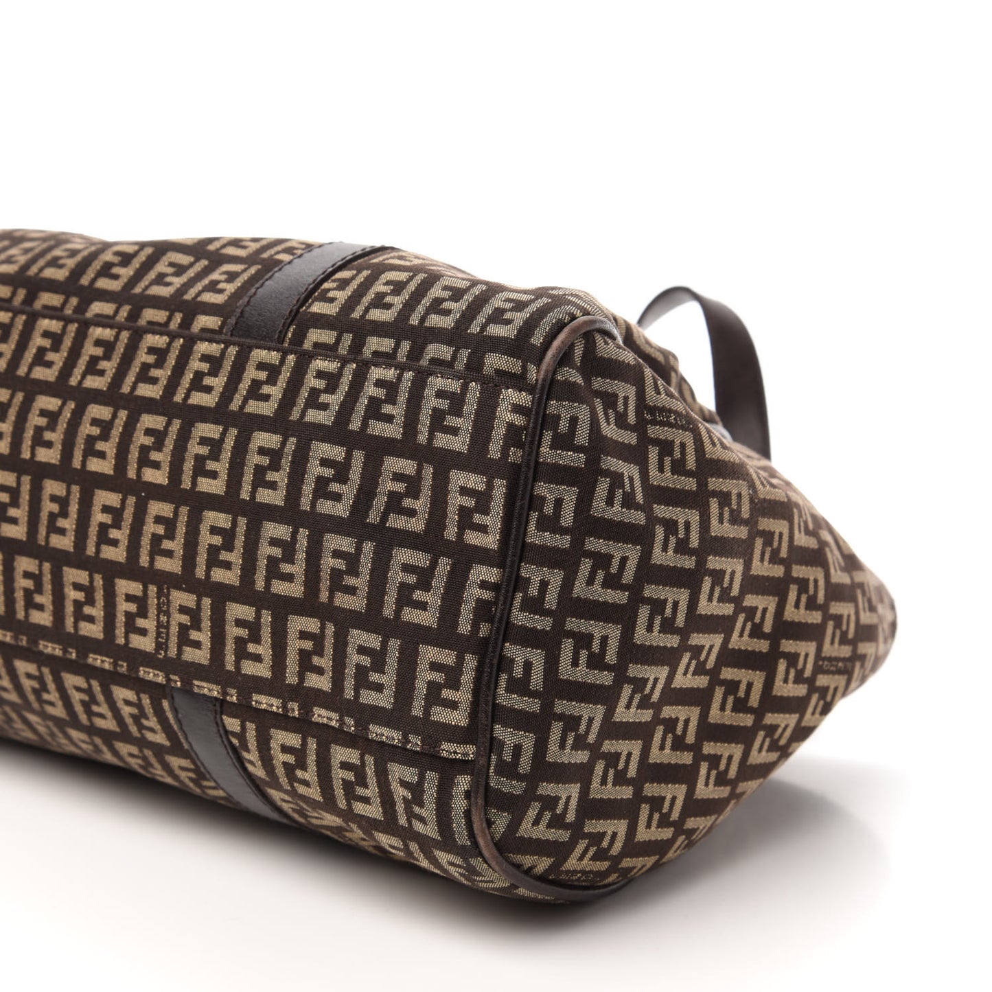 Zucchino Vitello Shoulder Bag Testa di Moro Beige