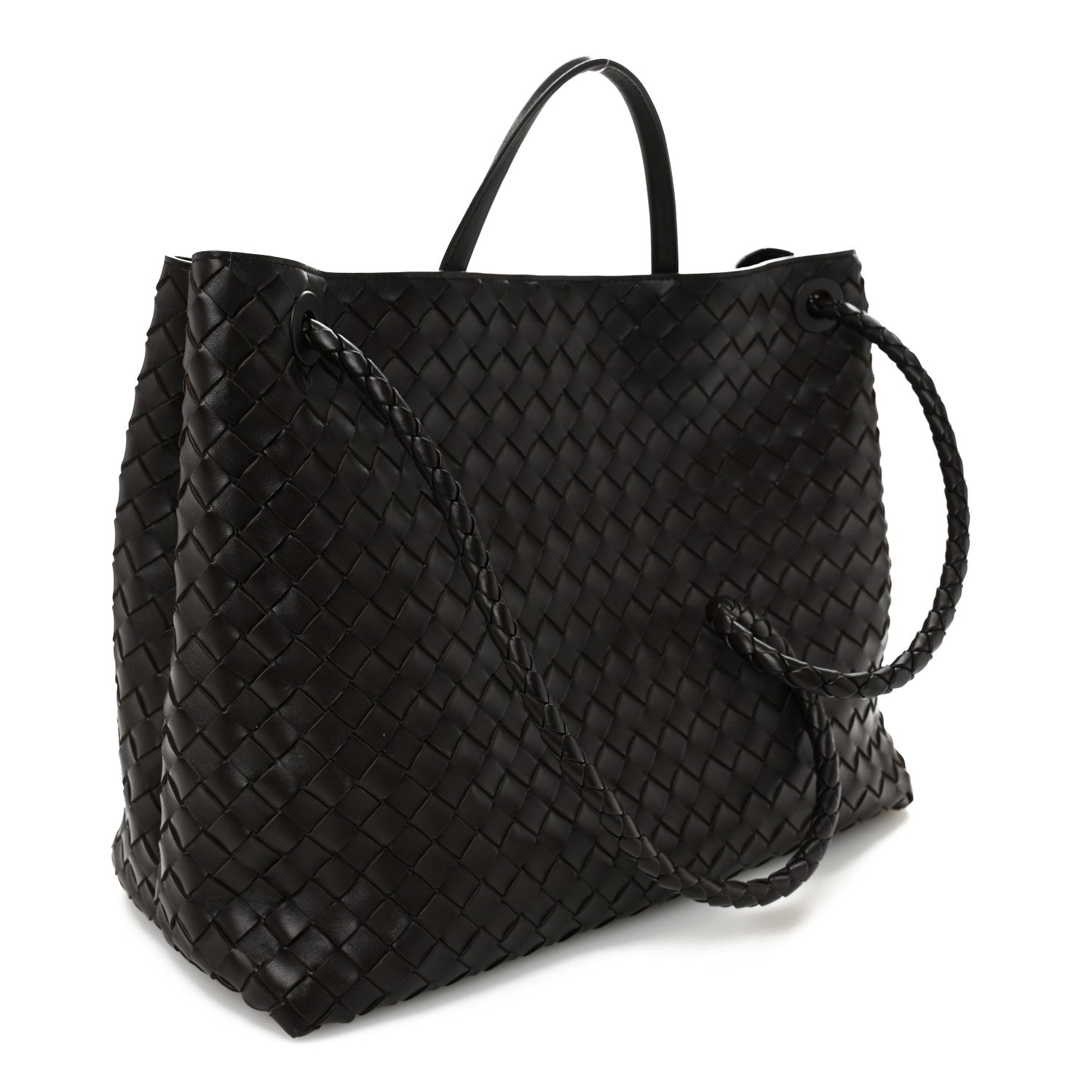 Bottega Veneta Nappa Intrecciato Large Andiamo Shoulder Bag Fondant 3 of 9