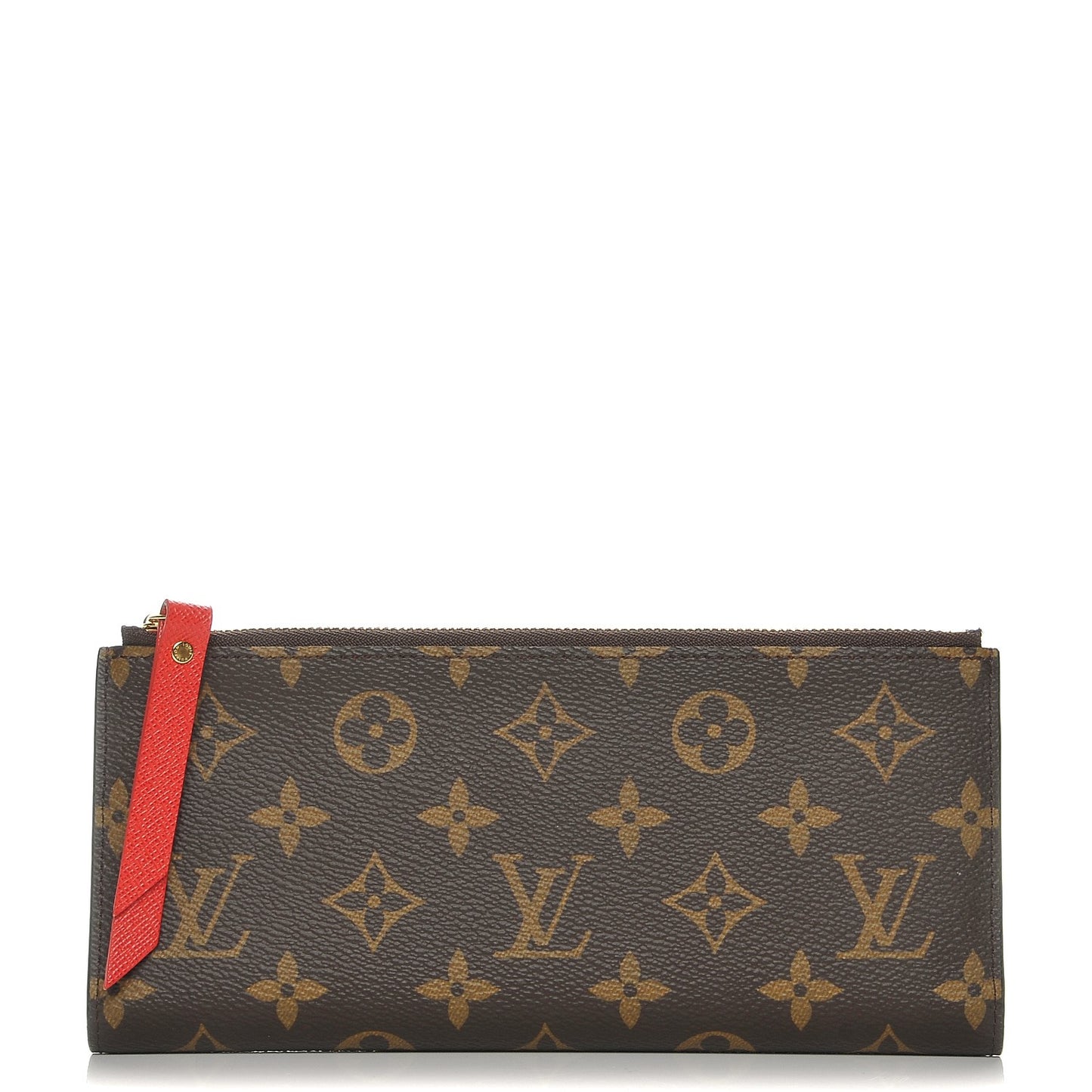Monogram Adele Wallet Coquelicot