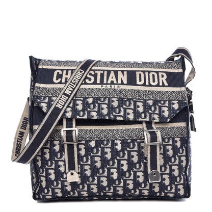 Christian Dior Oblique Medium Diorcamp Messenger Blue 1 of 7