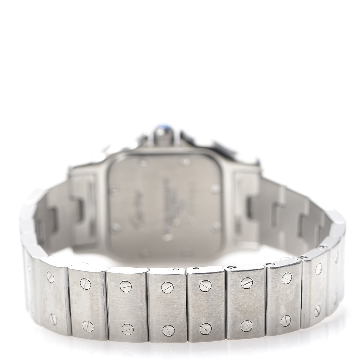 Cartier Stainless Steel 24mm Santos de Galbee Quartz Watch 4 of 6