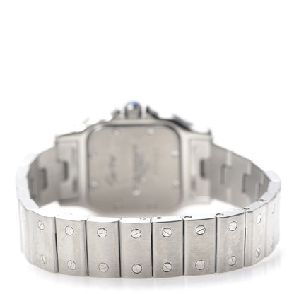 Cartier Stainless Steel 24mm Santos de Galbee Quartz Watch 4 of 6