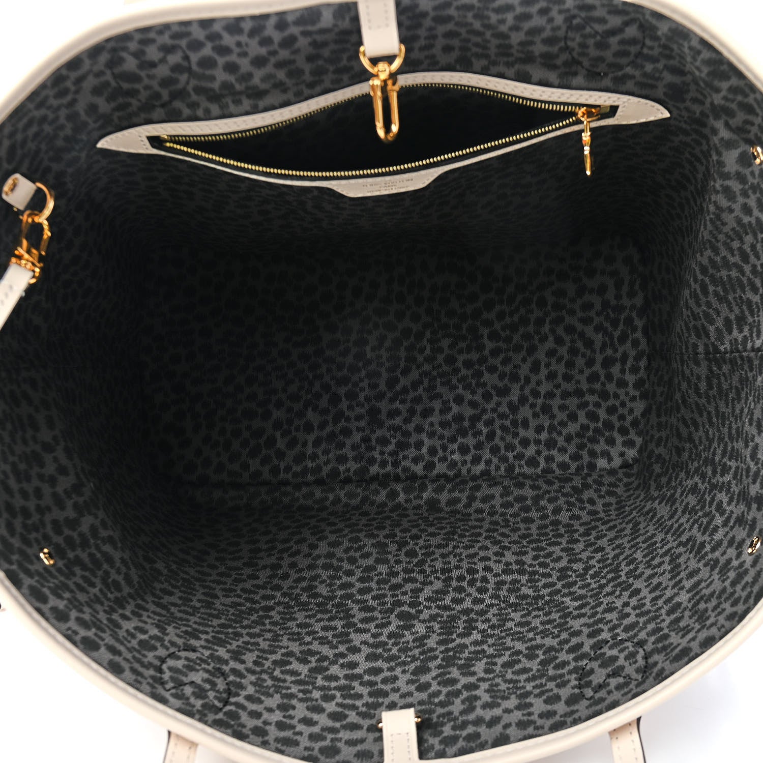 Louis Vuitton Monogram Giant Wild At Heart Neverfull MM Creme 6 of 9