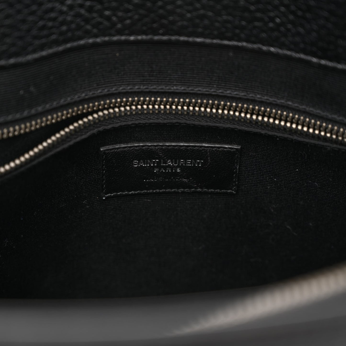 Grained Calfskin Large Sac De Jour Carryall Black