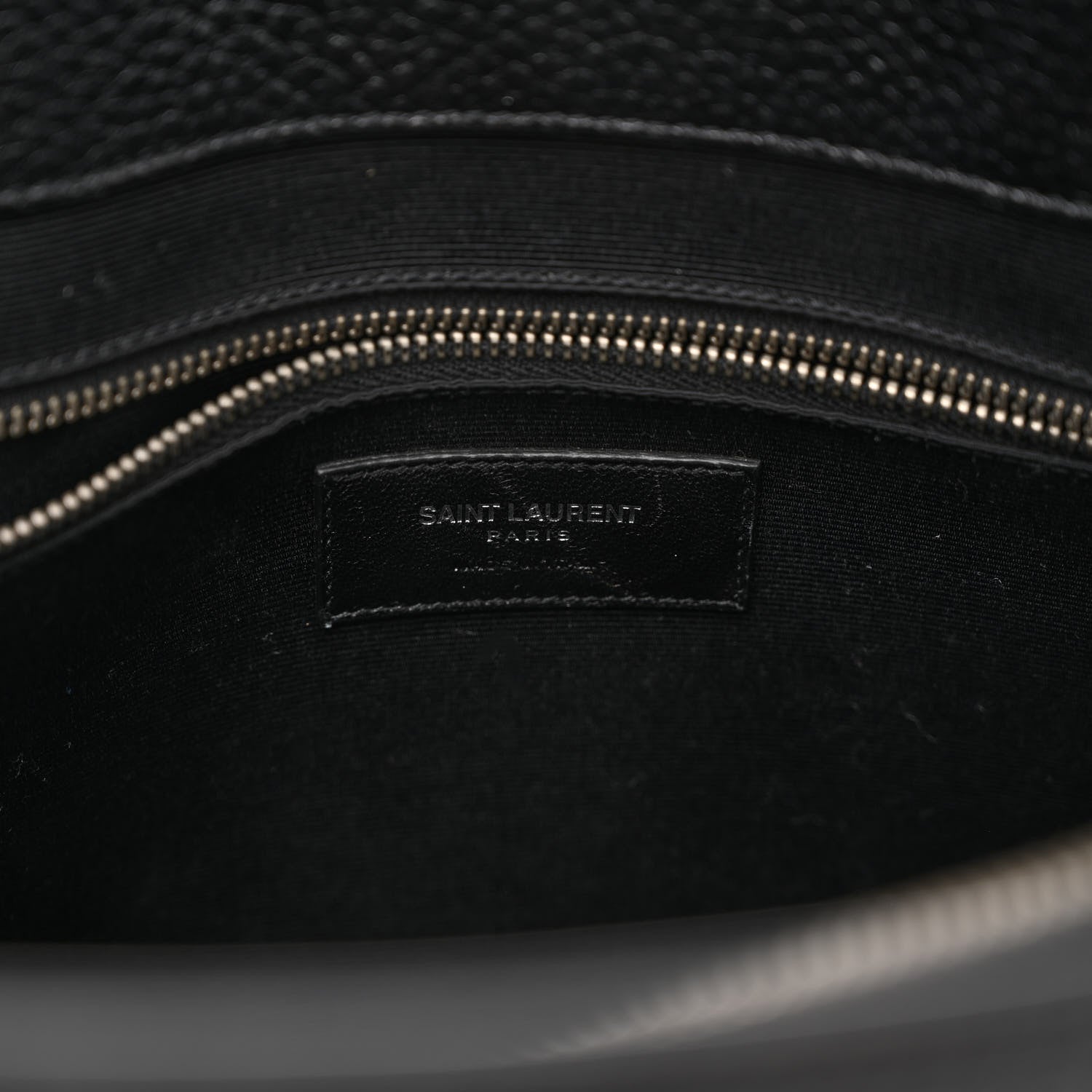Saint Laurent Grained Calfskin Large Sac De Jour Carryall Black 5 of 15