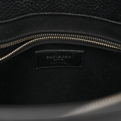 Saint Laurent Grained Calfskin Large Sac De Jour Carryall Black 5 of 15