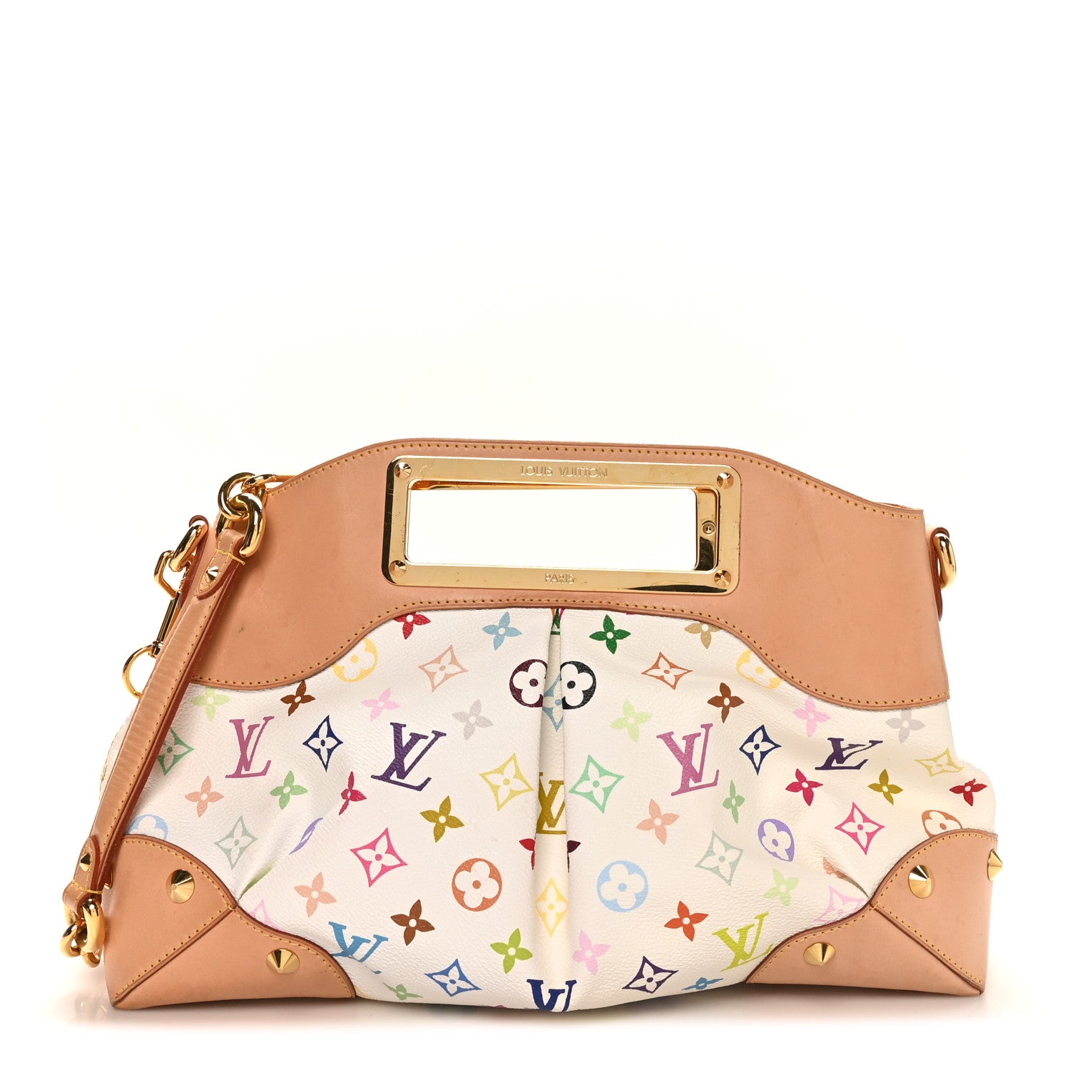 Louis Vuitton Monogram Multicolor Judy MM White 1 of 9