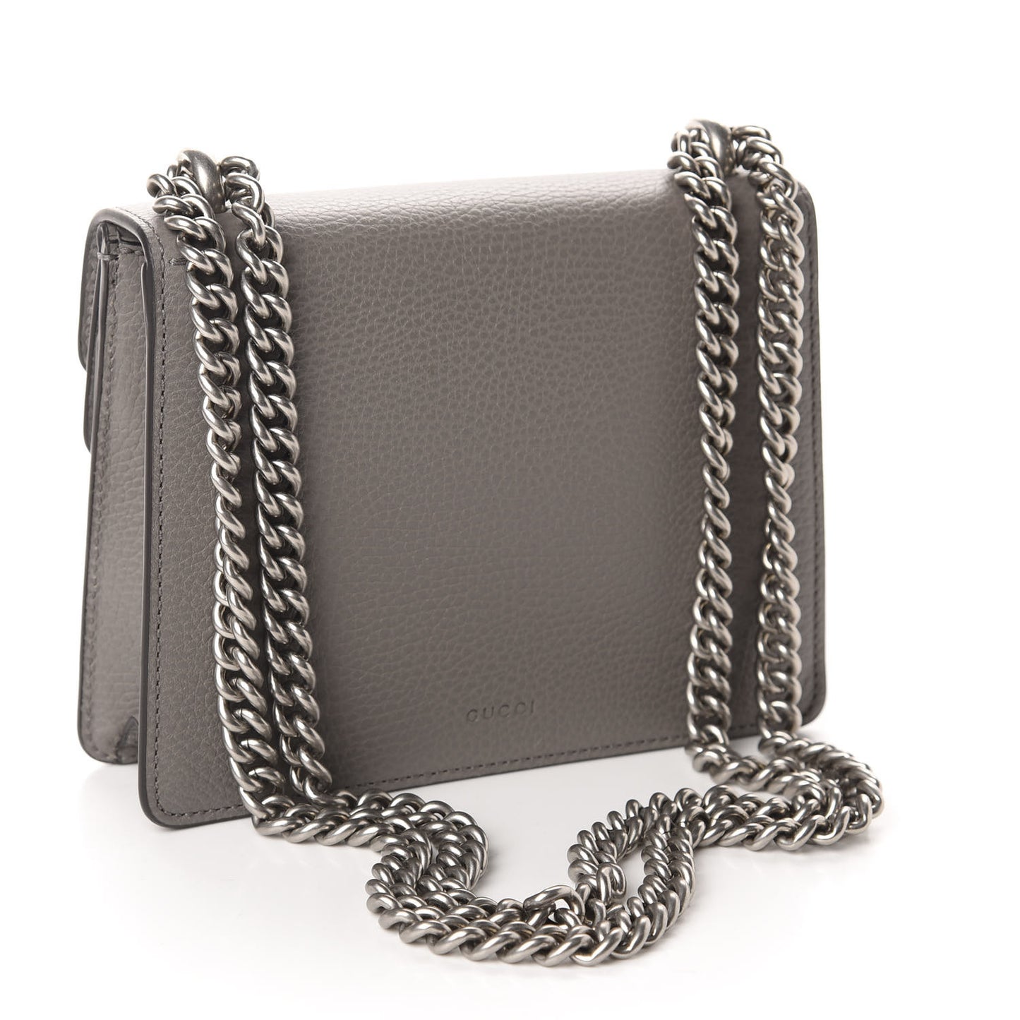 Calfskin Mini Dionysus Shoulder Bag Dusty Grey