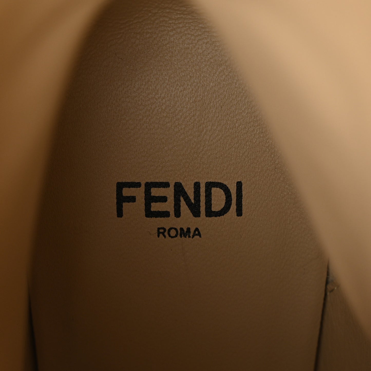 Nubuck Fendi First 95mm Ankle Boots 36.5 Roger