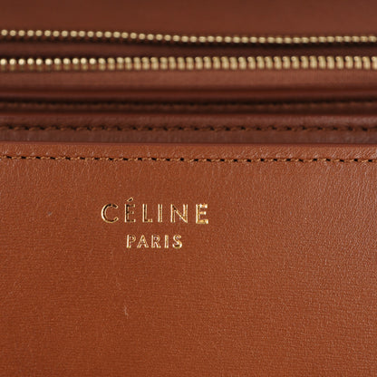 Celine Smooth Calfskin Medium Classic Box Flap Bag Camel 6 of 9