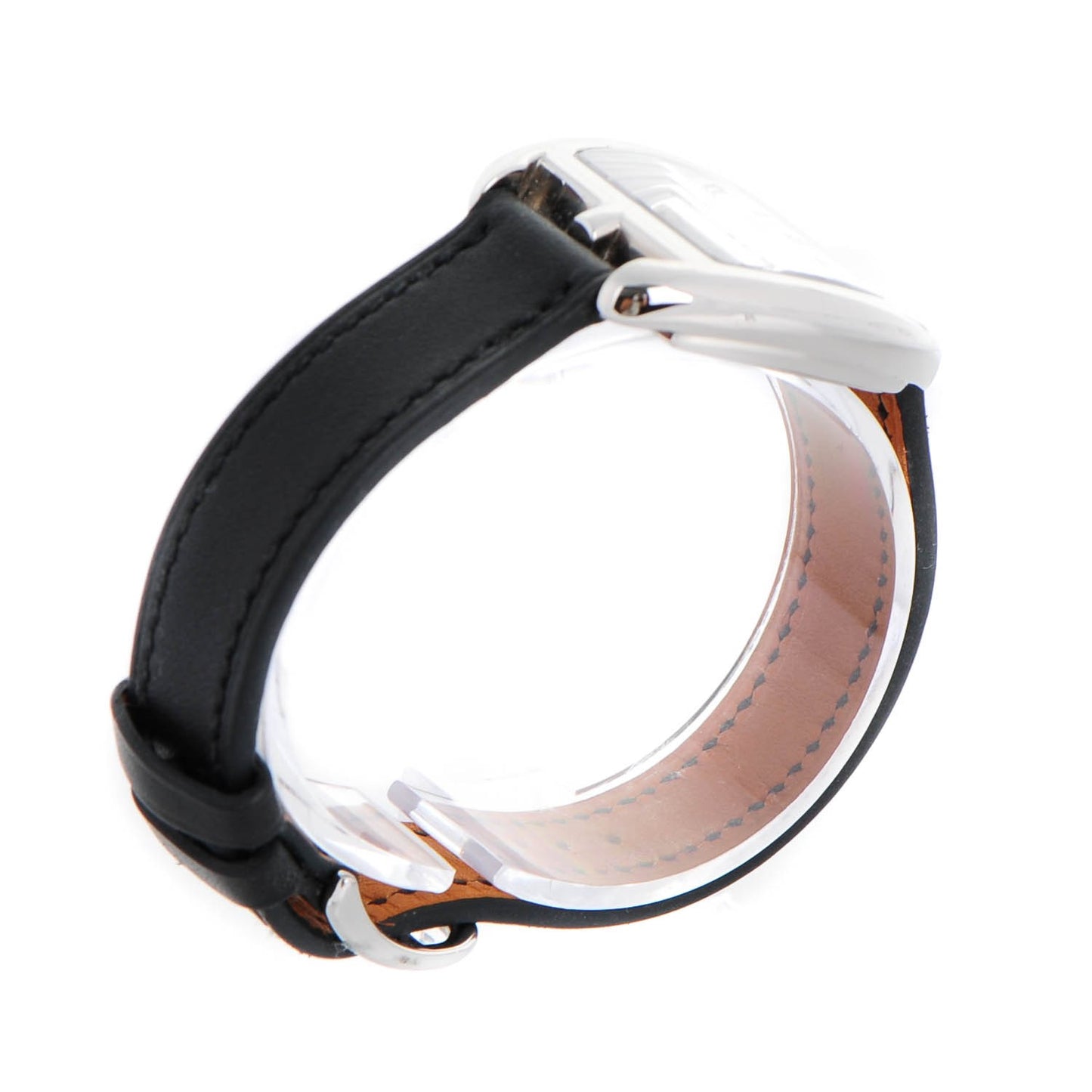Stainless Steel Barenia 26mm Cape Cod Tonneau Quartz Watch Noir