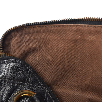 Marc Jacobs Calfskin Quilted Elise Satchel Black 10 of 17