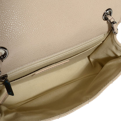 Chanel Grained Calfskin Small Natural Beauty Flap Light Beige 6 of 8