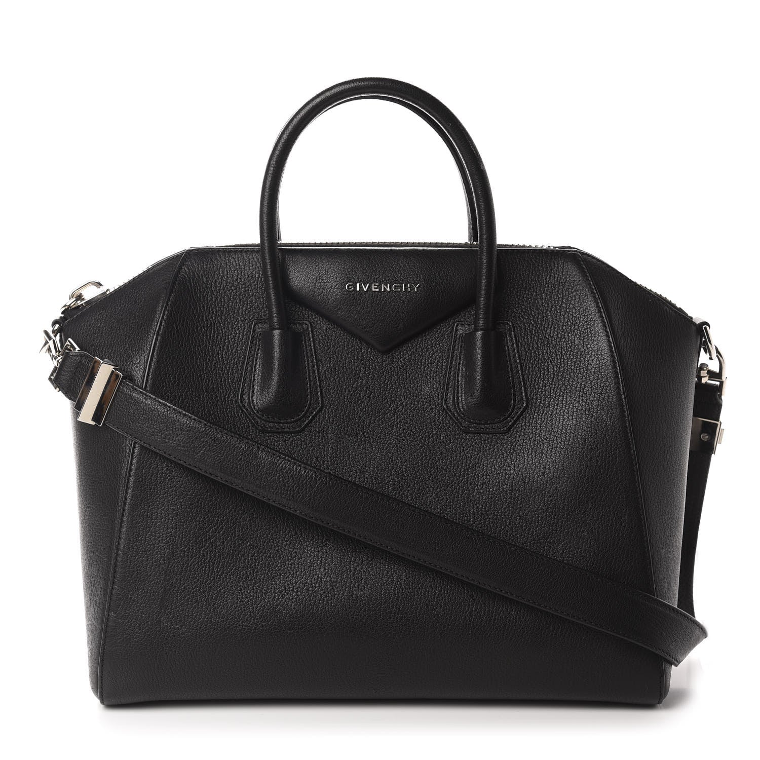 Givenchy Sugar Goatskin Medium Antigona Black 1 of 10