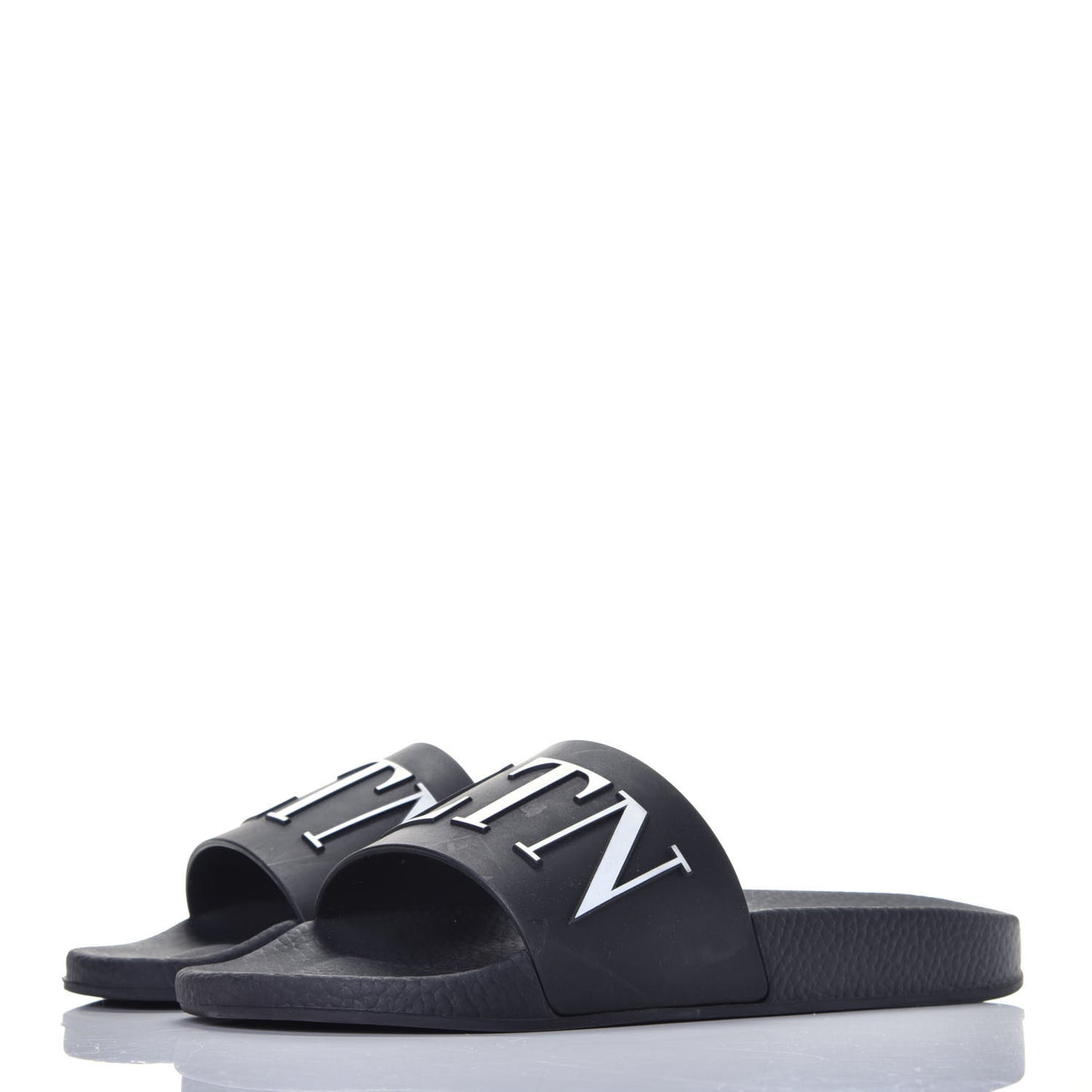 Rubber VLTN Pool Slide Sandals 39 Black