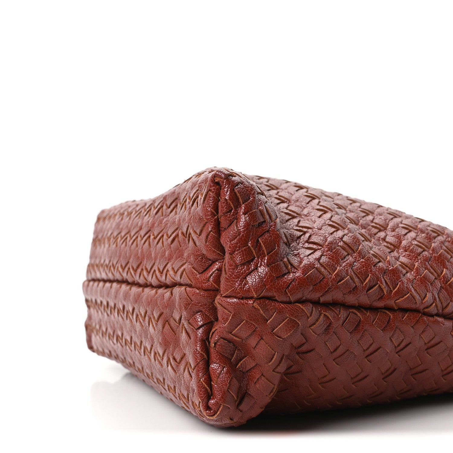 The Row Calfskin Lilou Woven Bag Pecan 9 of 9