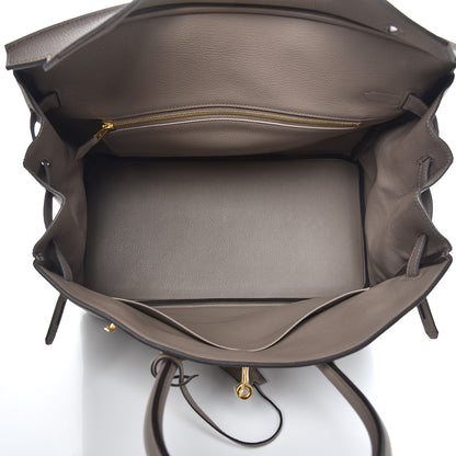 Hermes Togo Birkin 35 Gris Asphalte 7 of 34