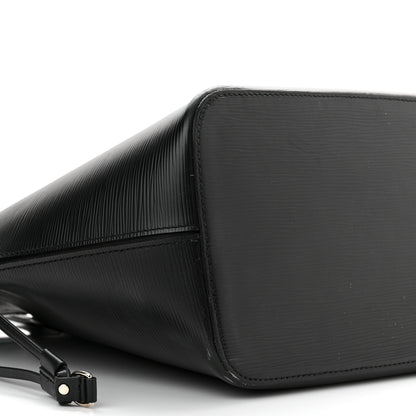 Louis Vuitton Epi Neverfull MM Black 8 of 12