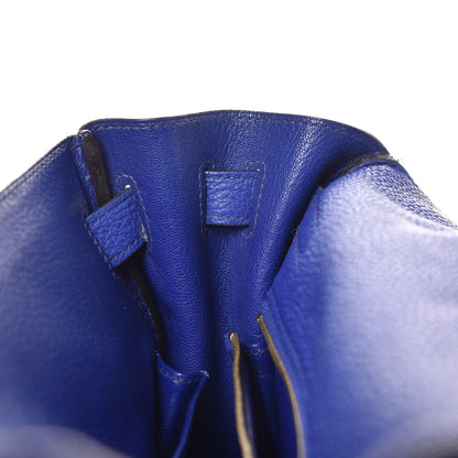 Hermes Togo Kelly Retourne 32 Bleu Electrique 26 of 49