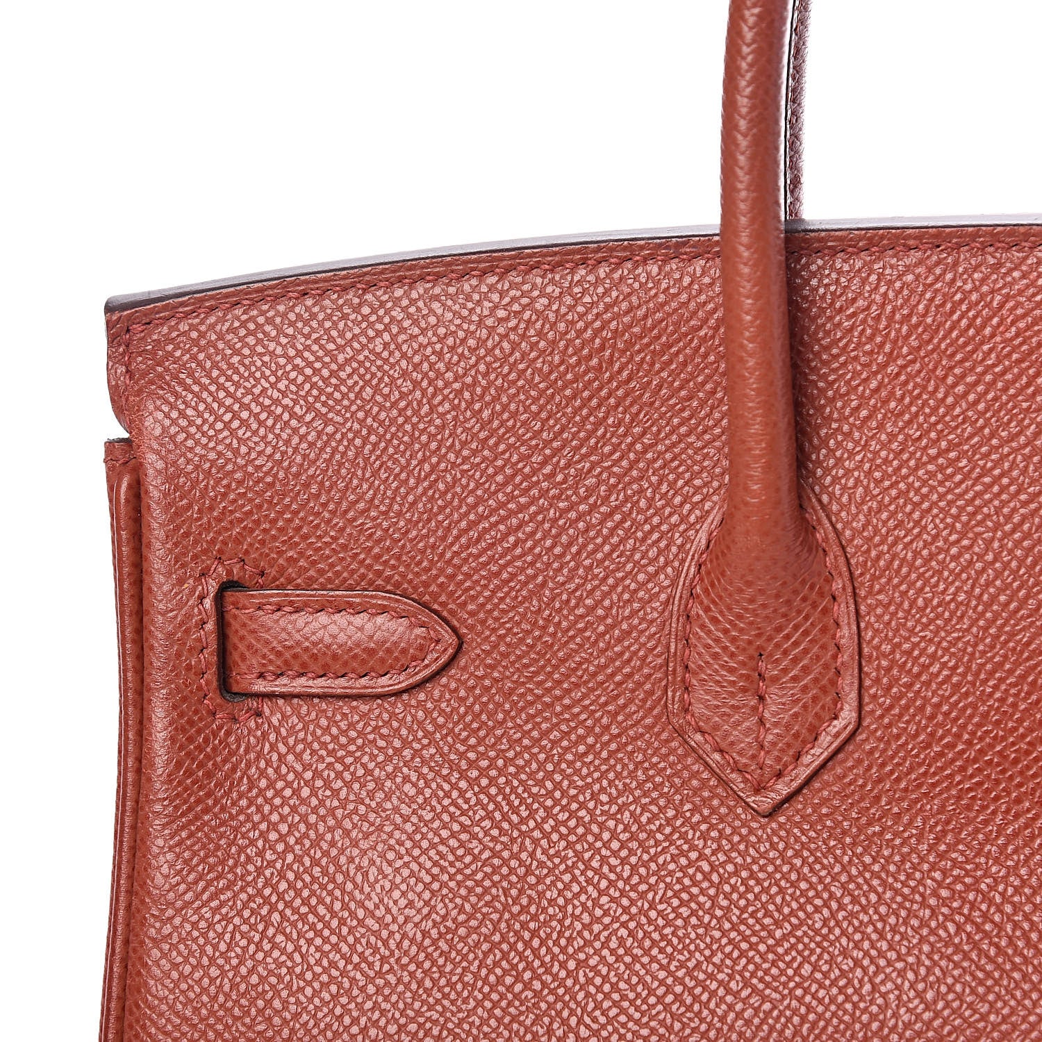 Hermes Epsom Birkin 25 Sienne 11 of 17