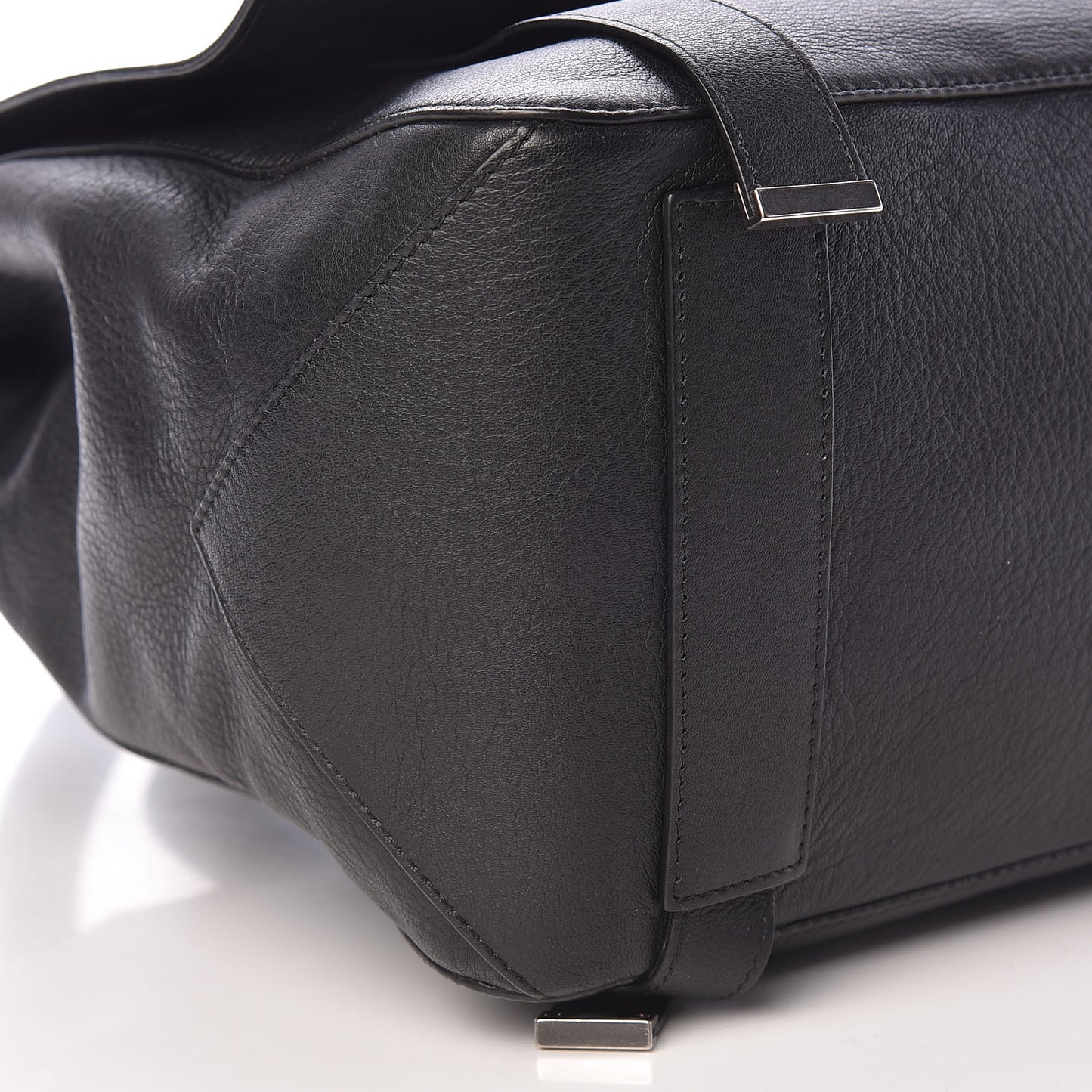 Calfskin Large PS Courier Backpack Black