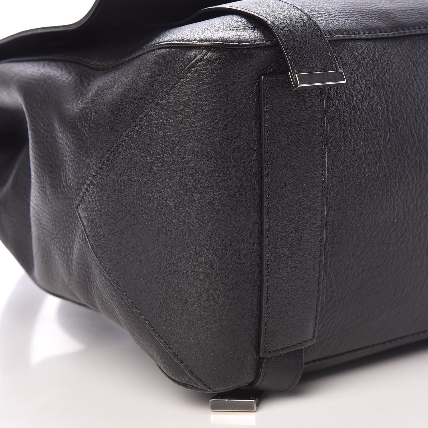 Proenza Schouler Calfskin Large PS Courier Backpack Black 10 of 16