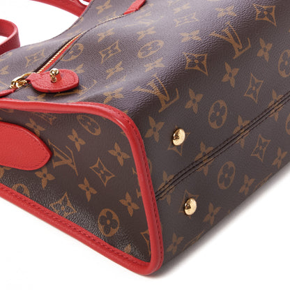 Louis Vuitton Monogram Popincourt PM Red 6 of 9