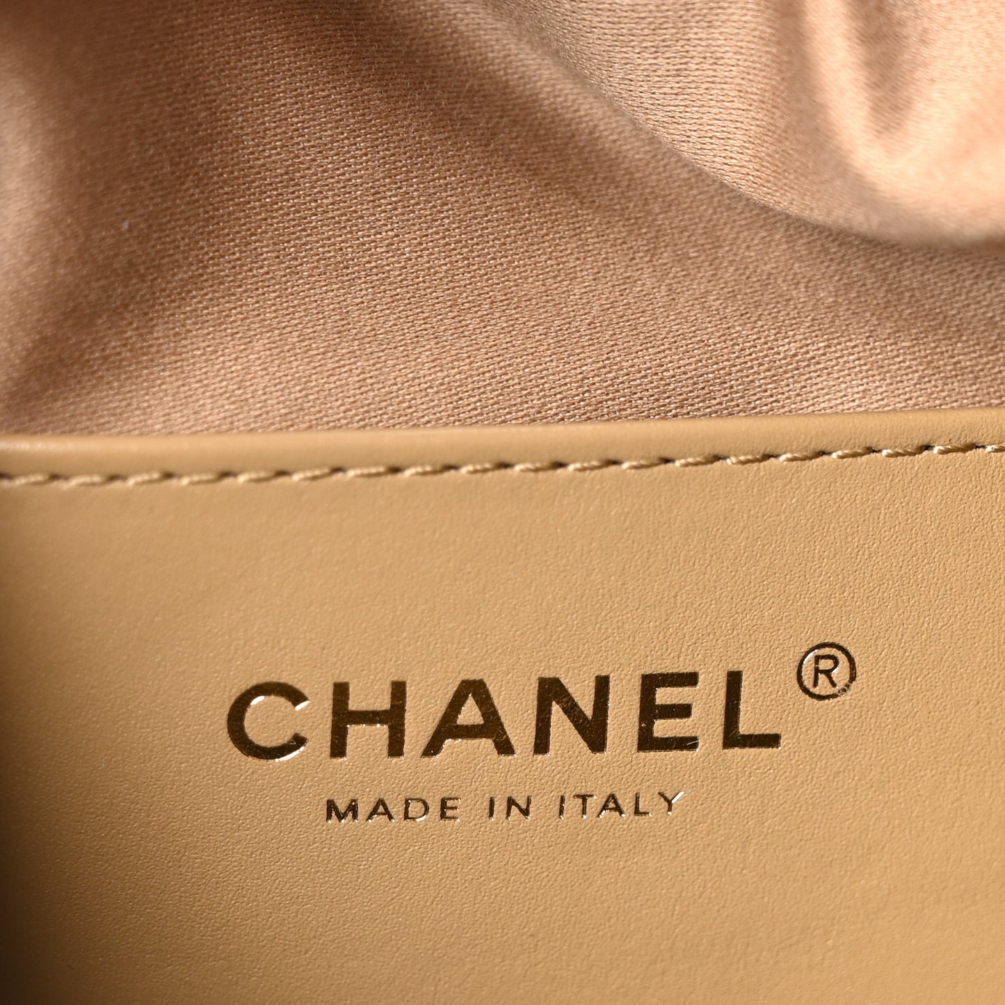 Caviar Quilted Medium Chanel 25 Handbag Dark Beige