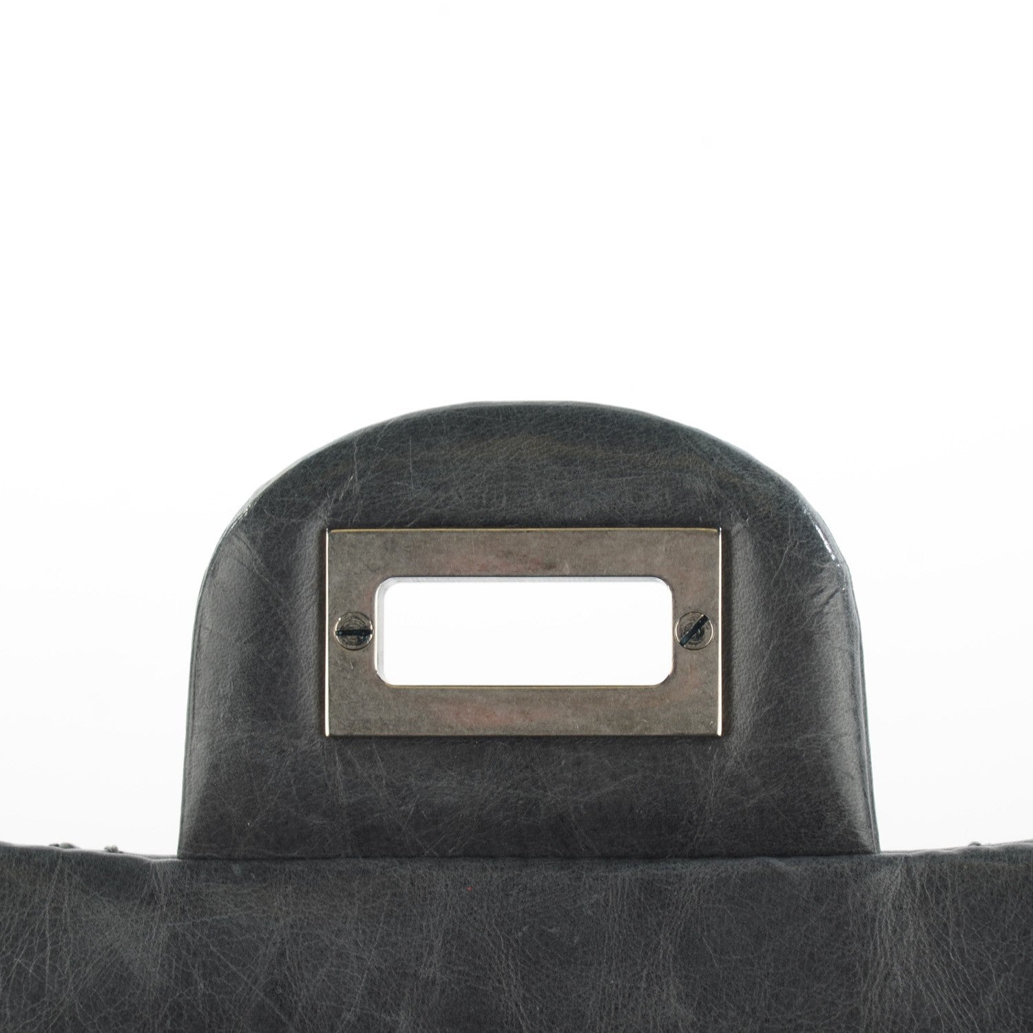 Chanel Aged Calfskin Quilted 50th Anniversary 2.55 Reissue Flap 226 Grey 5 of 9
