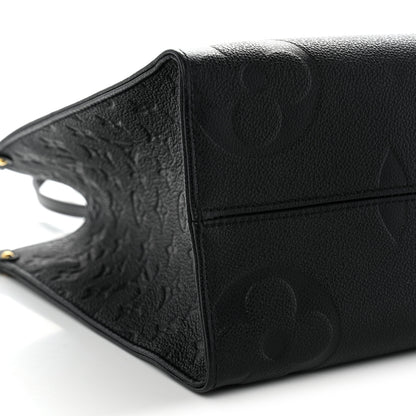 Louis Vuitton Empreinte Monogram Giant Onthego MM Black 8 of 9