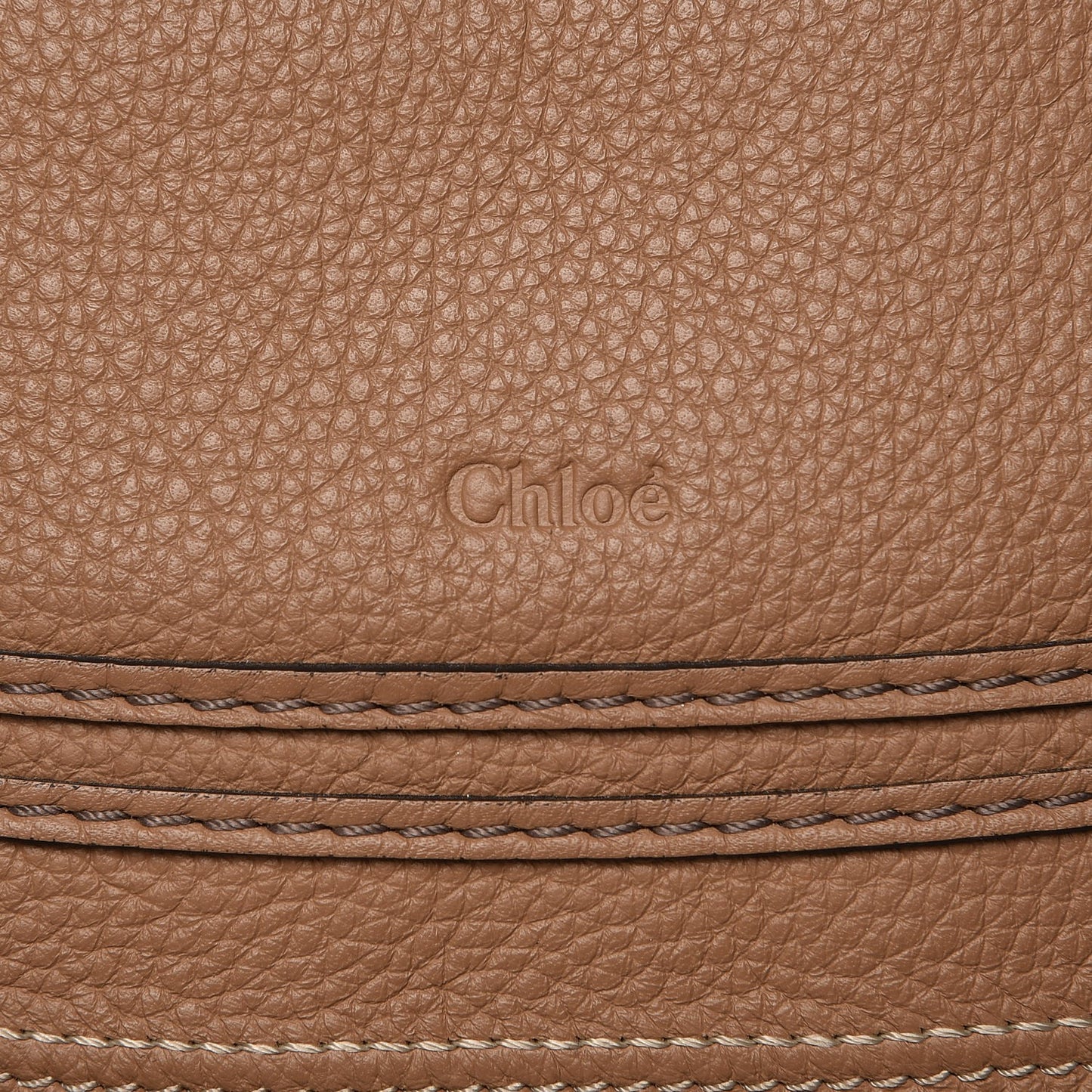 Calfskin Medium Marcie Satchel Sand Shell