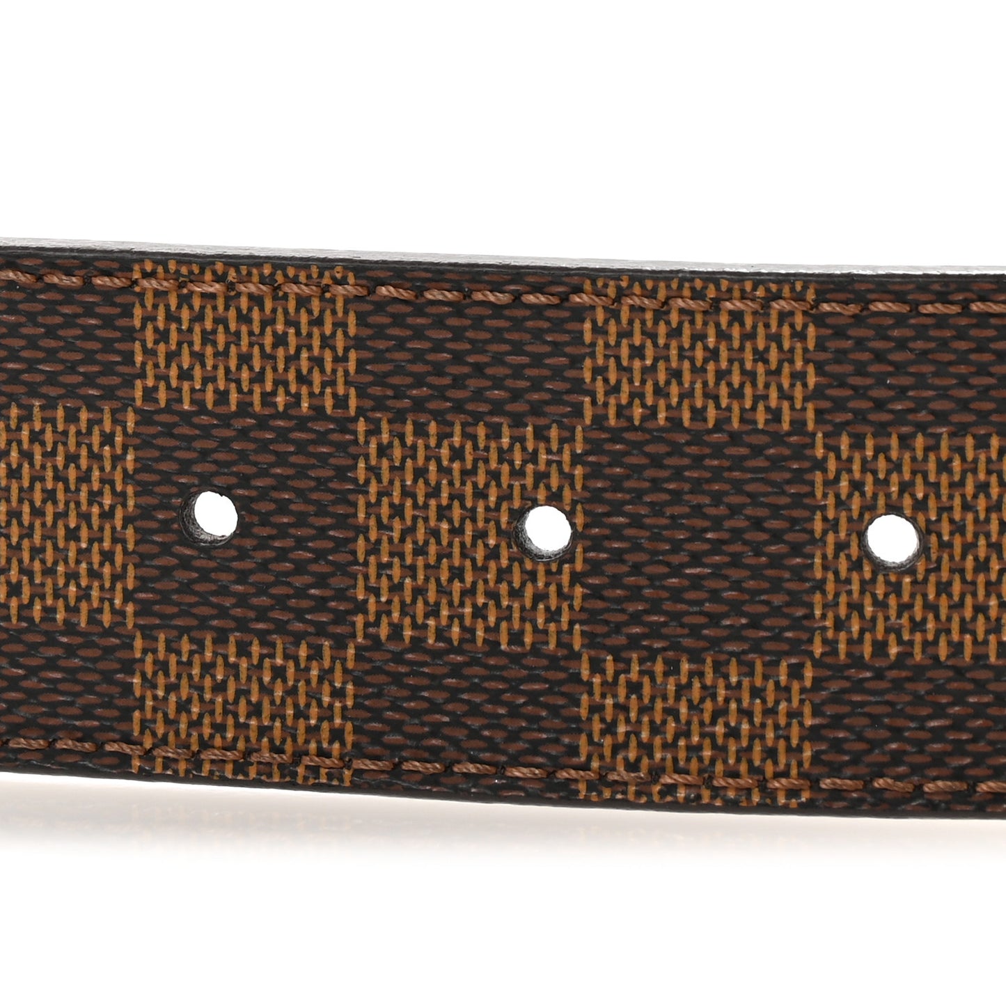 Damier Ebene 40mm LV Initiales 120 48 Belt