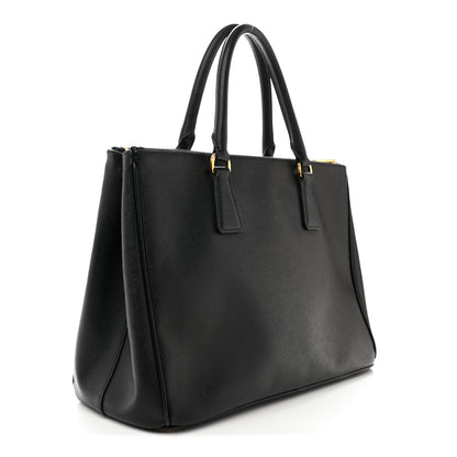 Prada Saffiano Lux Medium Galleria Double Zip Tote Black 3 of 18