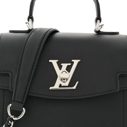 Louis Vuitton Calfskin Lockme Ever Mini Black 7 of 9