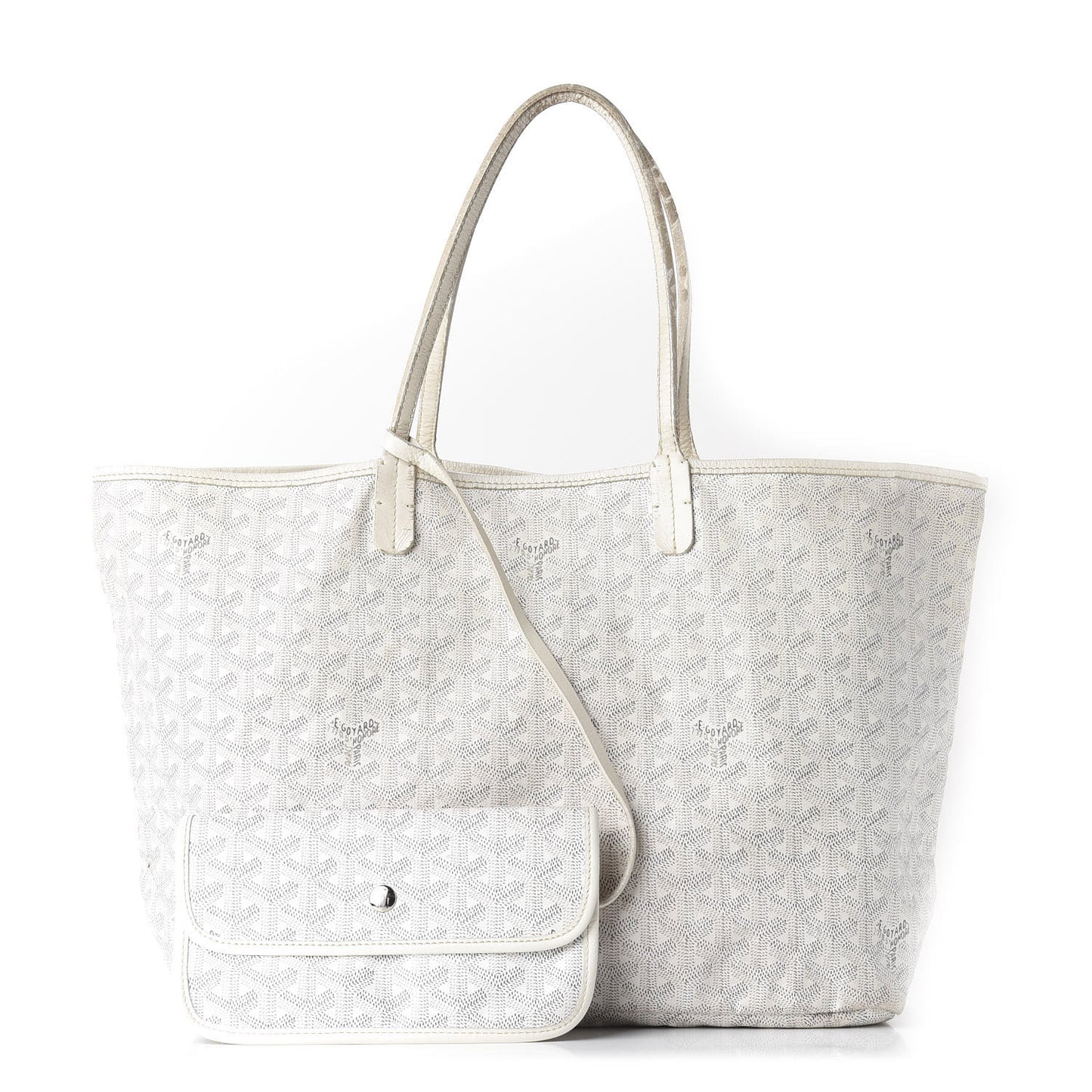 Goyardine Saint Louis PM White