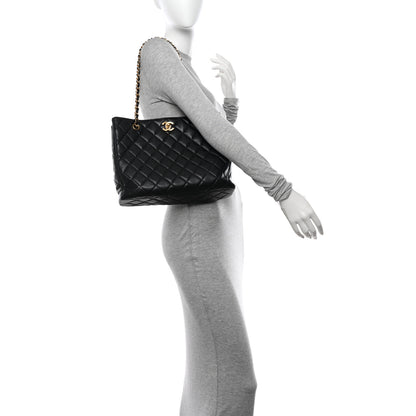 Chanel Caviar Quilted Shopping Tote Black 3 of 18