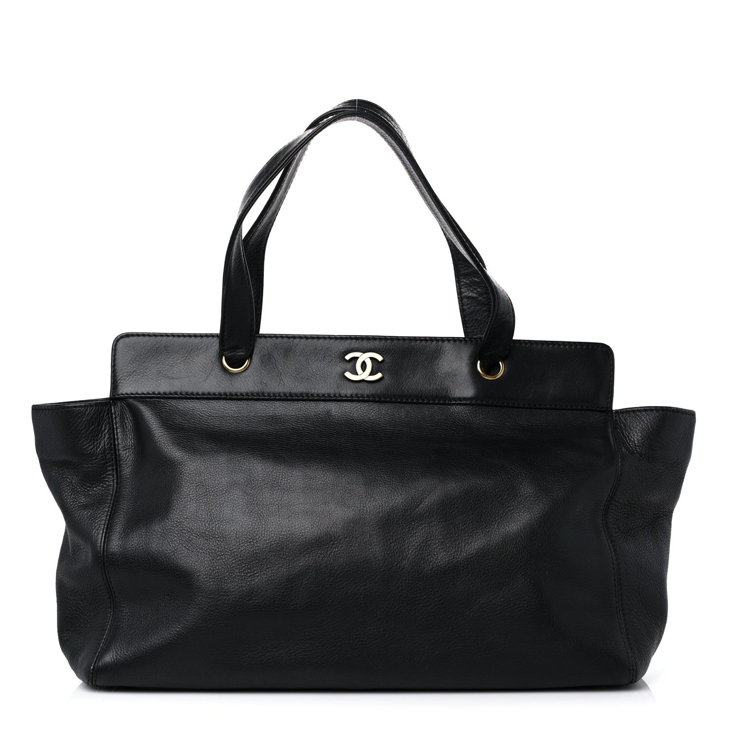 Chanel Caviar CC Tote Black 1 of 16