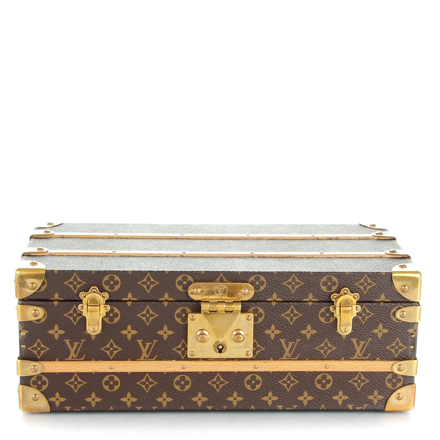 Louis Vuitton Monogram Malle Fleurs Trunk 1 of 9