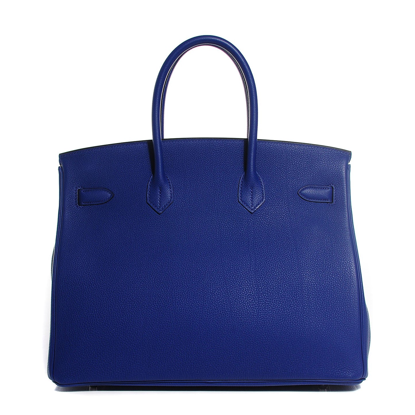 Togo Birkin 35 Bleu Electrique