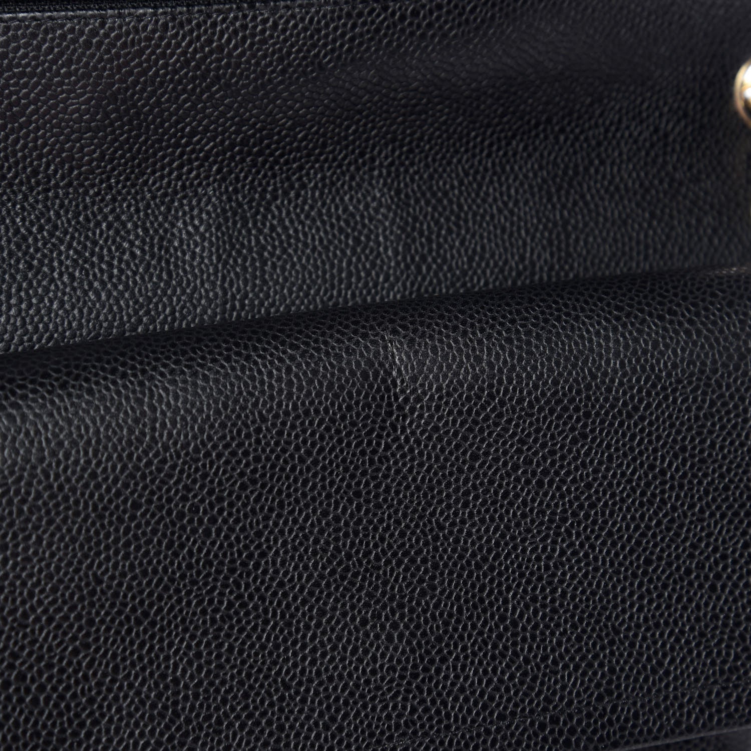 Chanel Caviar Quilted Jumbo Double Flap Black 9 of 11