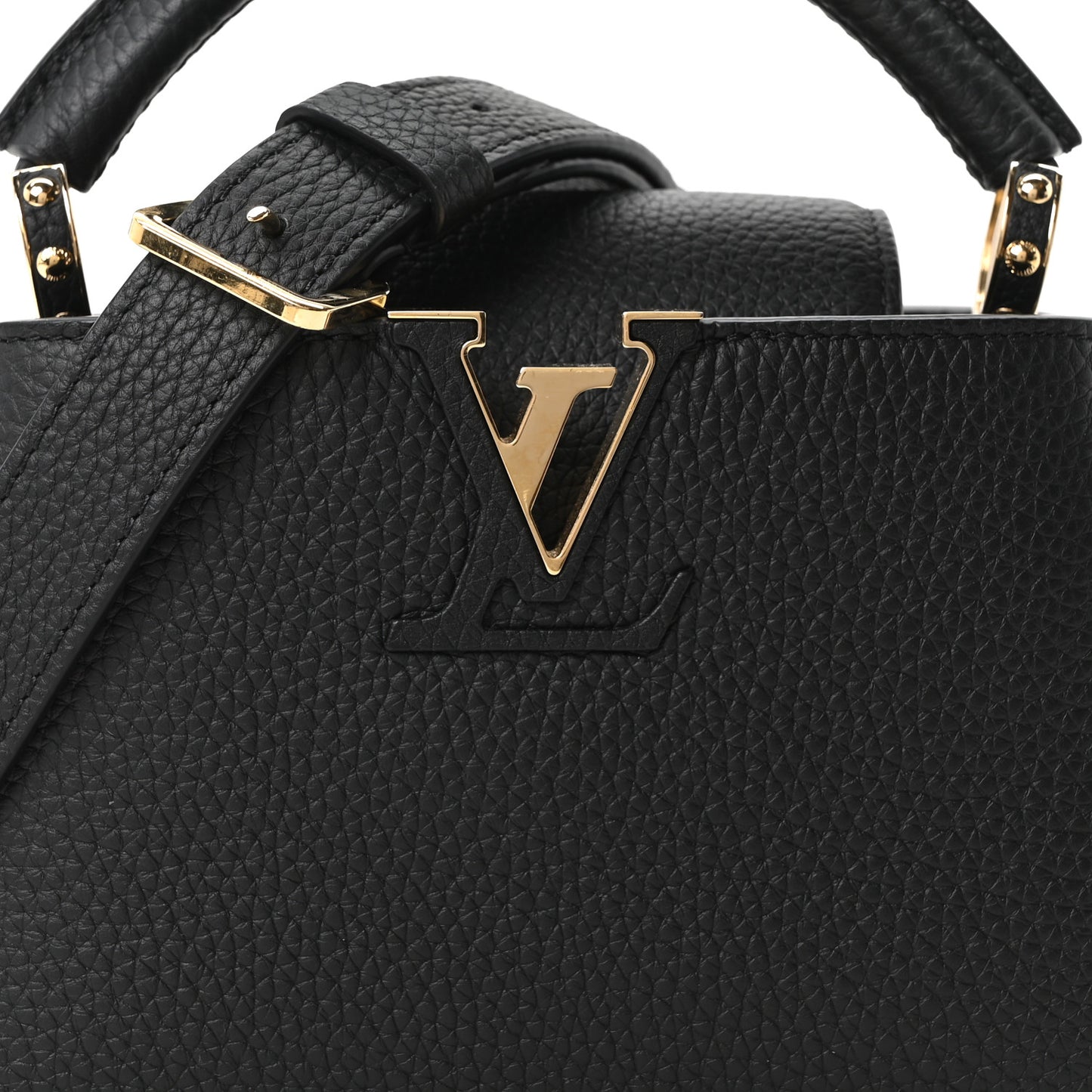 Taurillon Mini Capucines Black