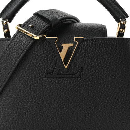 Louis Vuitton Taurillon Mini Capucines Black 7 of 10