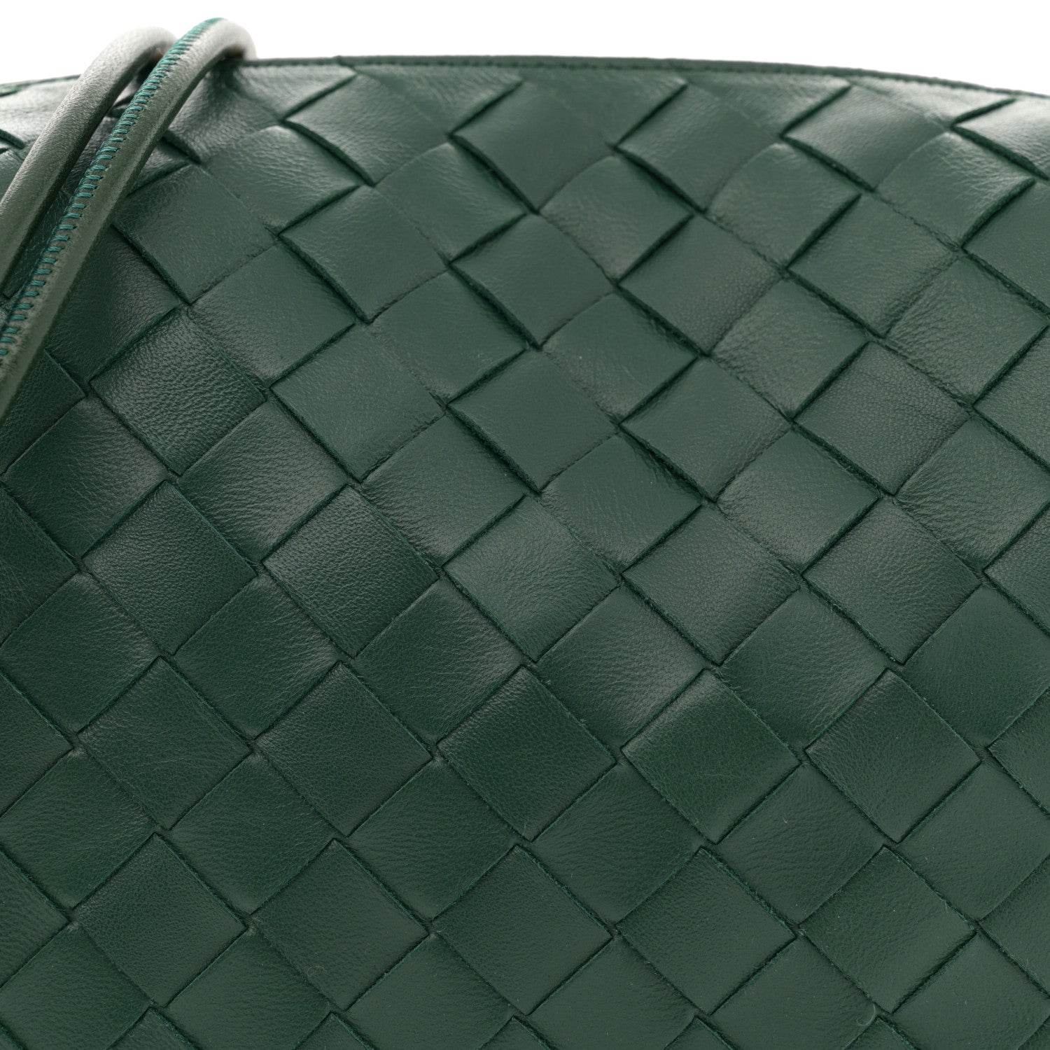 Bottega Veneta Nappa Intrecciato Small Loop Camera Bag Raintree 8 of 11