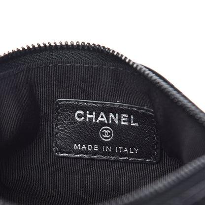 Chanel Aged Calfskin Quilted Small Reissue Cosmetic Case So Black 6 of 8