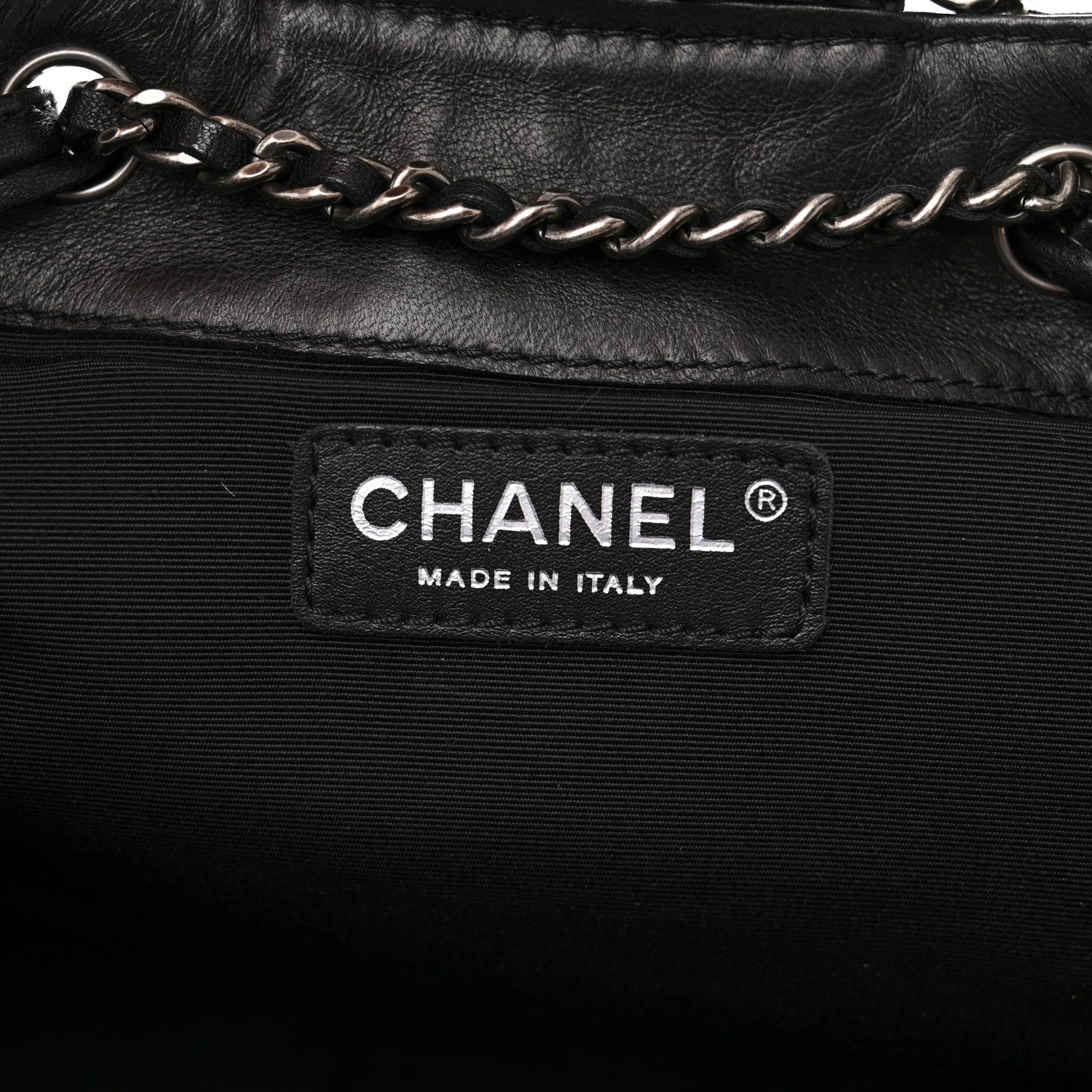 Chanel Lambskin Quilted Western Baluchon Fringe Bag Black 6 of 10