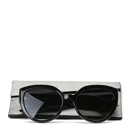 Christian Dior Acetate DDiorF Cat Eye Sunglasses Black 8 of 8