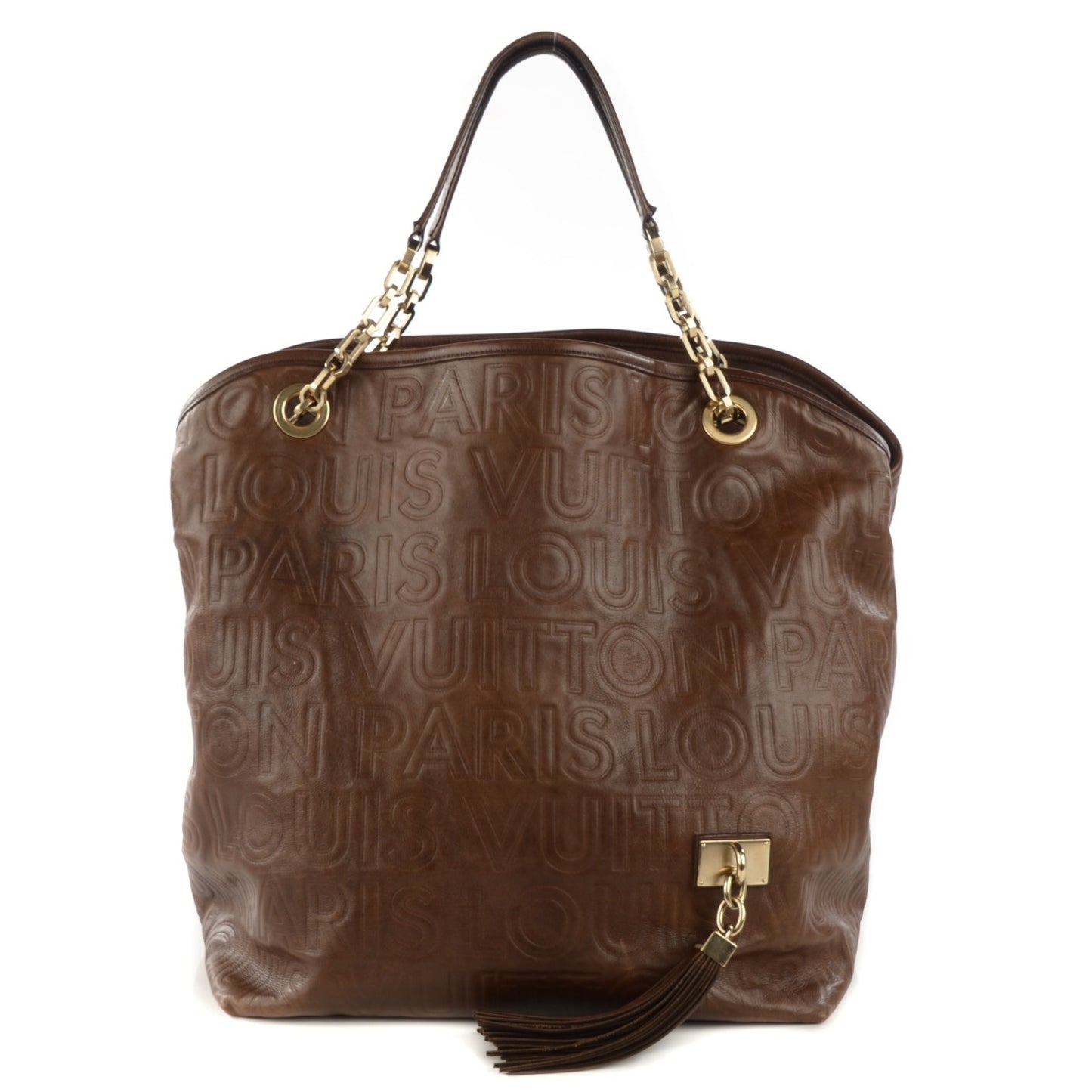Monogram Paris Souple Whisper GM Chocolate