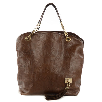 Louis Vuitton Monogram Paris Souple Whisper GM Chocolate 1 of 7