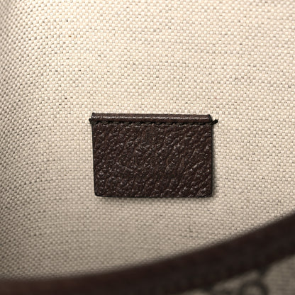 Gucci GG Supreme Monogram Web Medium Neo Vintage Flap Messenger Bag Beige New Acero 6 of 12